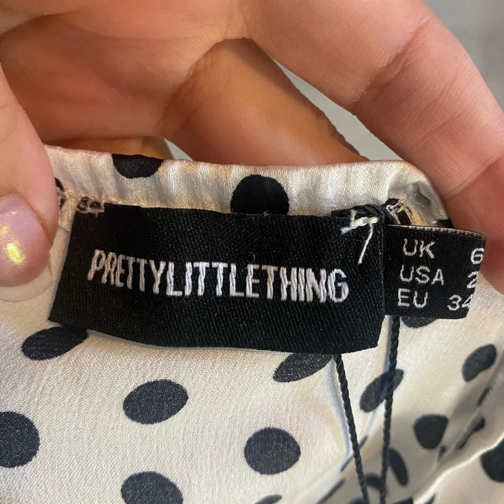 Midi polka dot dress - Picture 5 of 7